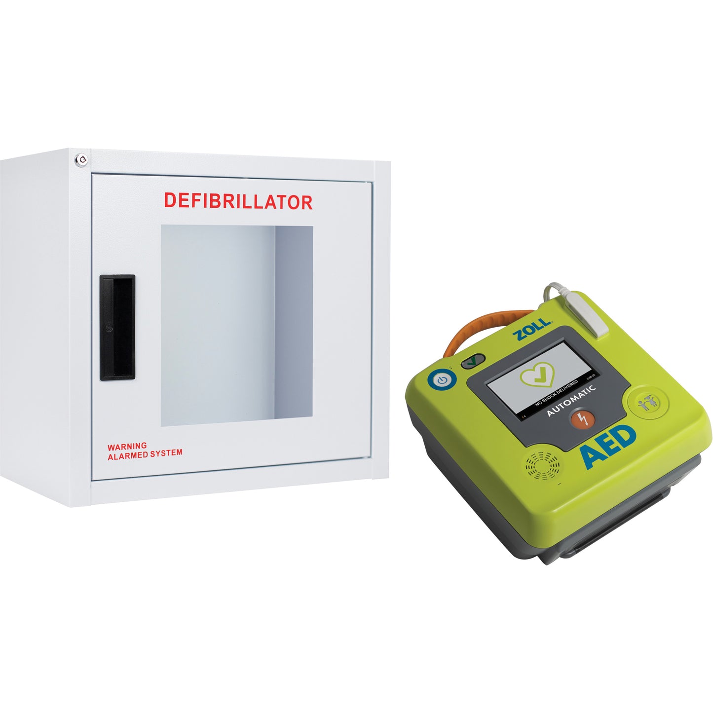 Zoll AED 3™ AED & Wall Cabinet Kit, Semi-Automatic, French, Class 4