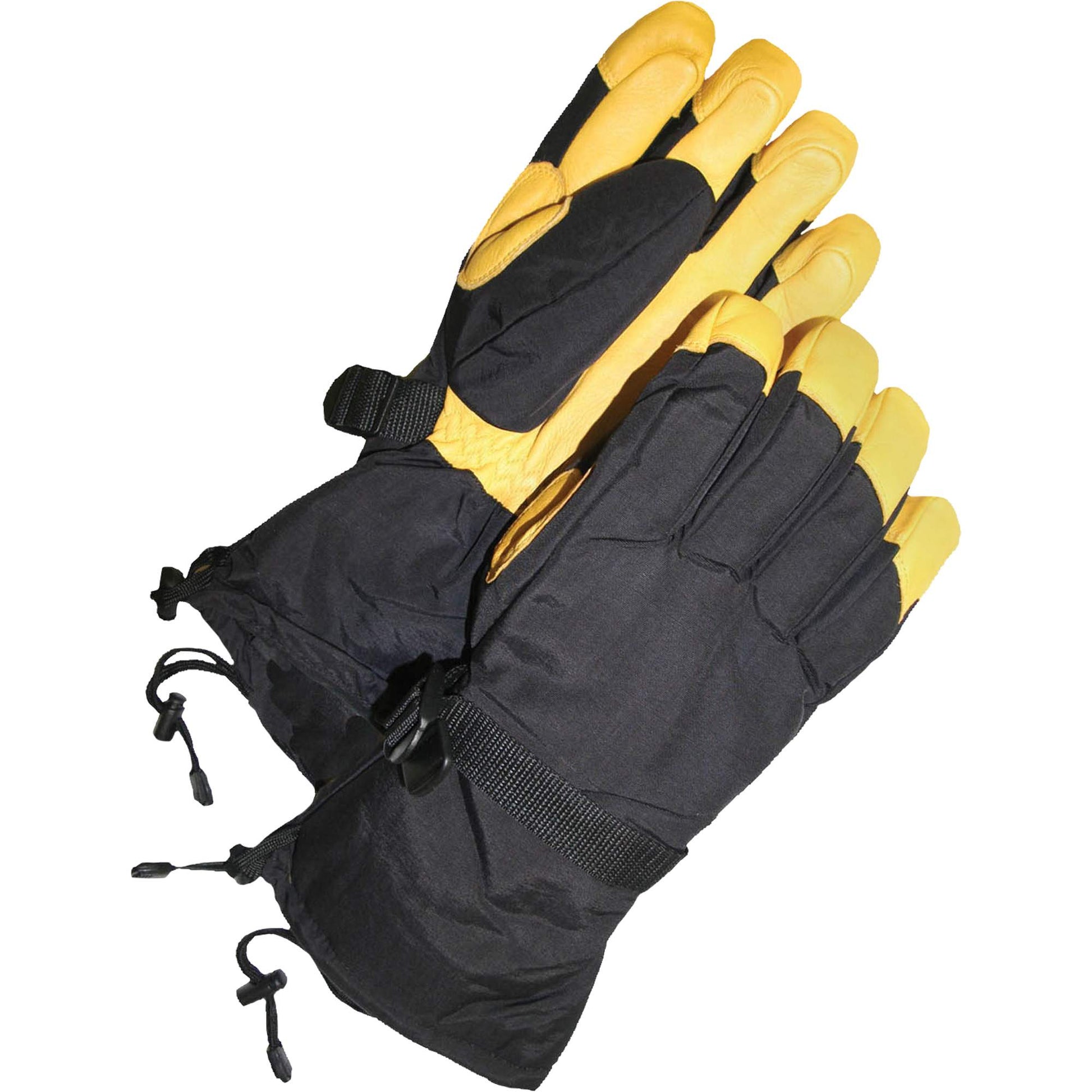 Bob Dale Gloves Grain Deerskin Ski Glove with Gauntlet Cuff
