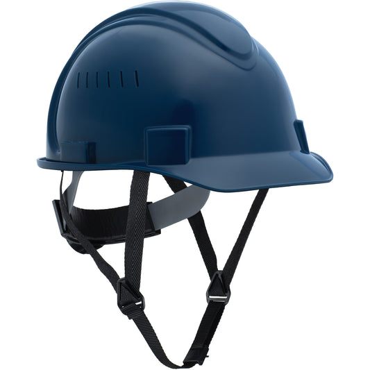 Honeywell North Short Brim Hardhat, Ratchet Suspension, Dark Blue
