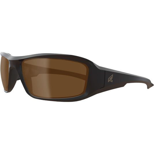 Edge Safety Eyewear Brazeau Safety Glasses, Copper Lens, Anti-Scratch/Polarized, ANSI Z87+/MCEPS GL-PD 10-12/Meets/Exceeds CSA Z94.3