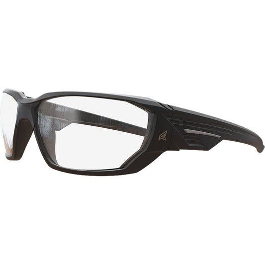 Edge Safety Eyewear Dawson Safety Glasses, Clear Lens, Anti-Scratch, ANSI Z87+/MCEPS GL-PD 10-12/Meets/Exceeds CSA Z94.3