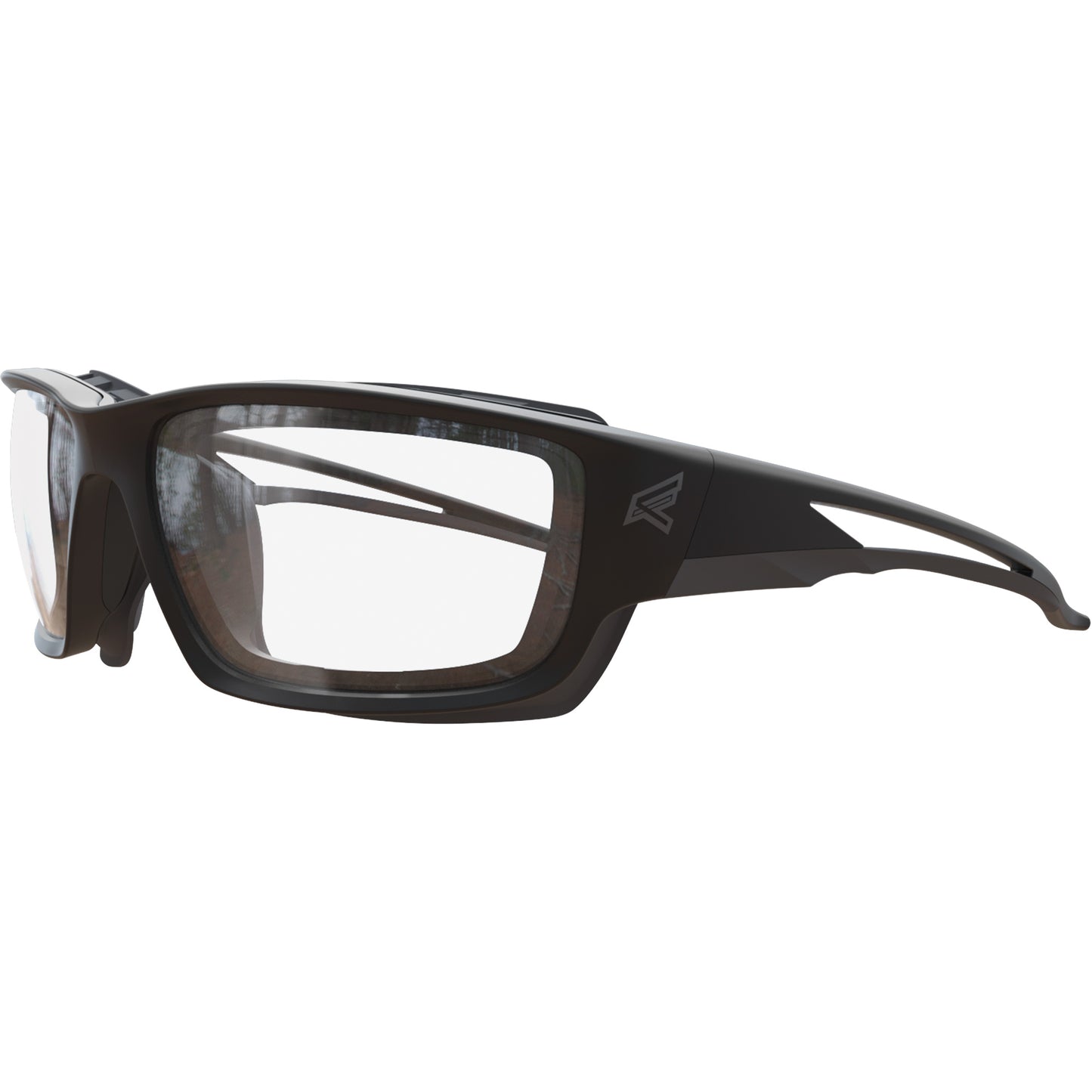 Edge Safety Eyewear Kazbek Safety Glasses with Gasket, Clear Lens, Anti-Scratch/Vapour Barrier, ANSI Z87+/MCEPS GL-PD 10-12/Meets/Exceeds CSA Z94.3