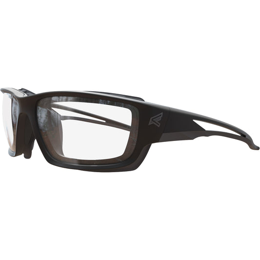 Edge Safety Eyewear Kazbek Safety Glasses with Gasket, Clear Lens, Anti-Scratch/Vapour Barrier, ANSI Z87+/MCEPS GL-PD 10-12/Meets/Exceeds CSA Z94.3