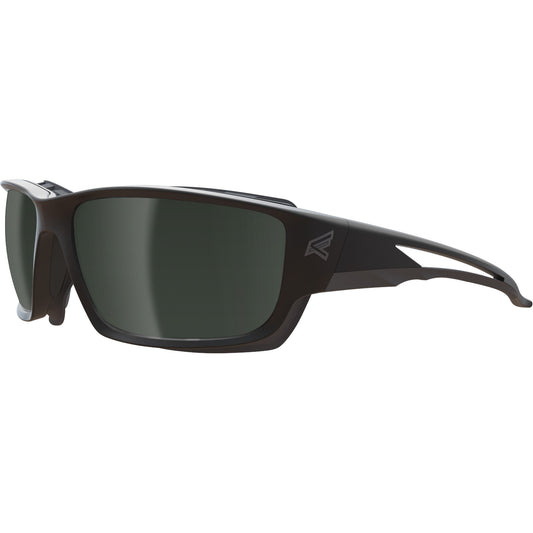 Edge Safety Eyewear Kazbek Safety Glasses with Gasket, Silver Mirror Lens, Anti-Scratch/Polarized, ANSI Z87+/MCEPS GL-PD 10-12/Meets/Exceeds CSA Z94.3