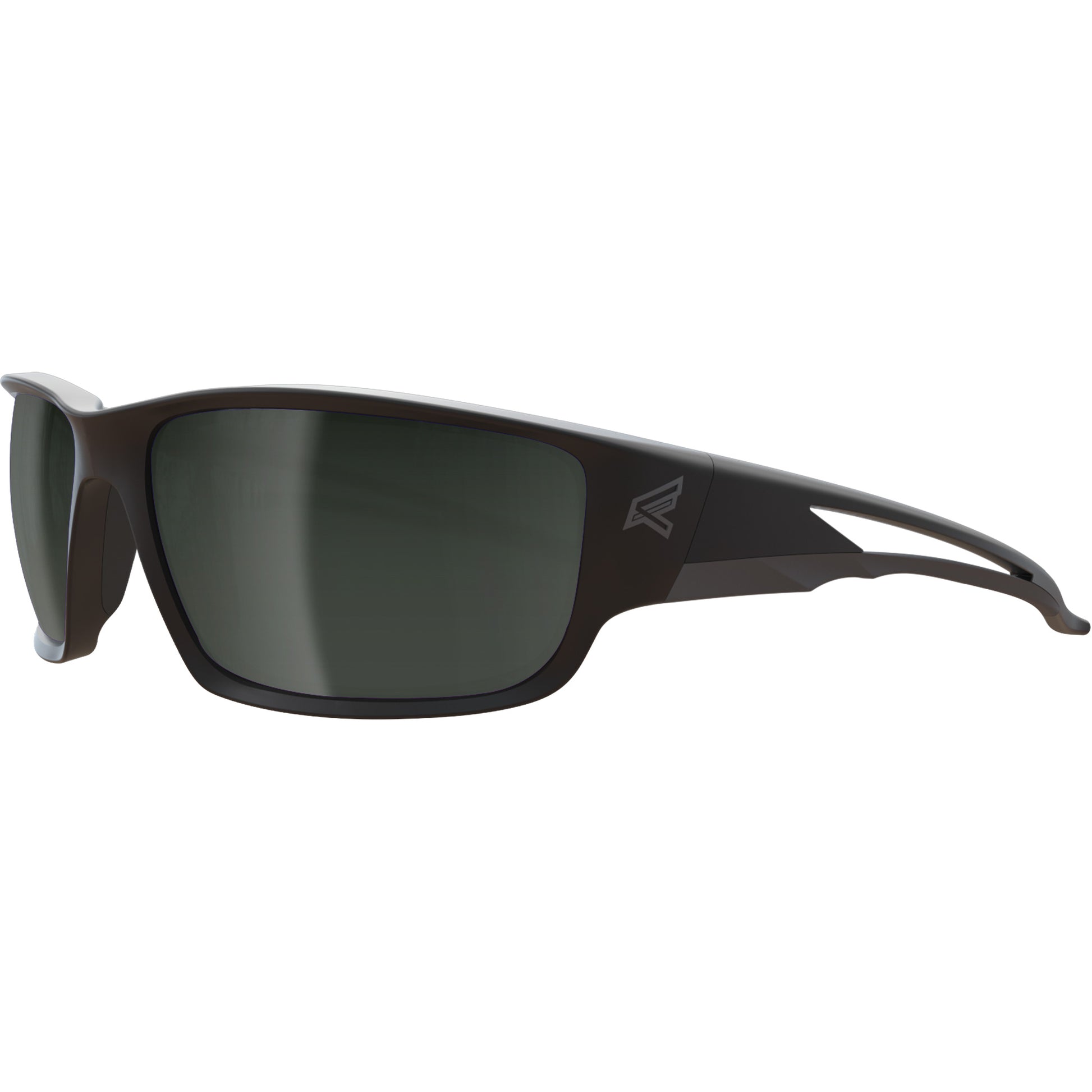 Edge Safety Eyewear Kazbek Safety Glasses, Silver Mirror Lens, Anti-Scratch/Polarized, ANSI Z87+/MCEPS GL-PD 10-12/Meets/Exceeds CSA Z94.3