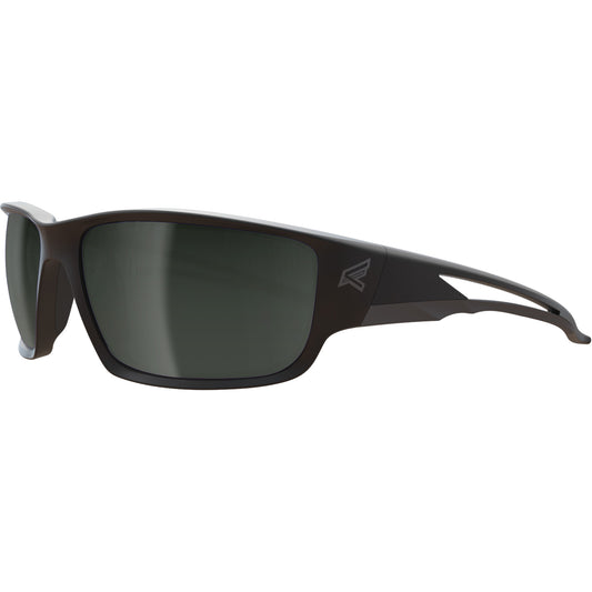 Edge Safety Eyewear Kazbek Safety Glasses, Silver Mirror Lens, Anti-Scratch/Polarized, ANSI Z87+/MCEPS GL-PD 10-12/Meets/Exceeds CSA Z94.3