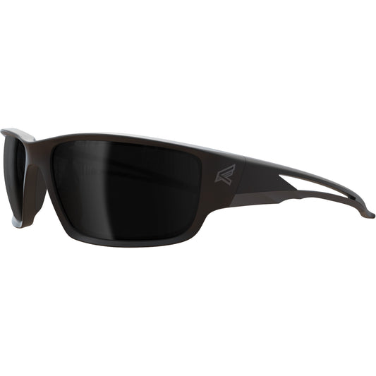 Edge Safety Eyewear Kazbek Safety Glasses, Smoke Lens, Anti-Scratch/Polarized, ANSI Z87+/MCEPS GL-PD 10-12/Meets/Exceeds CSA Z94.3