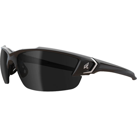 Edge Safety Eyewear Khor G2 Safety Glasses, Smoke Lens, Anti-Scratch/Polarized, ANSI Z87+/MCEPS GL-PD 10-12/Meets/Exceeds CSA Z94.3