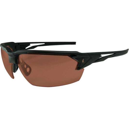 Edge Safety Eyewear Pumori Safety Glasses, Copper Lens, Anti-Scratch/Polarized, ANSI Z87+/MCEPS GL-PD 10-12/Meets/Exceeds CSA Z94.3