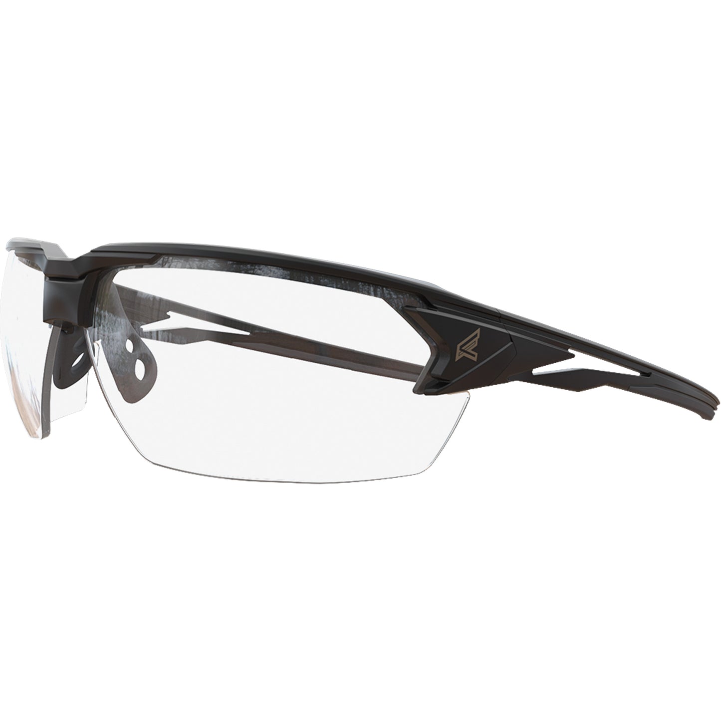 Edge Safety Eyewear Pumori Safety Glasses, Clear Lens, Anti-Scratch, ANSI Z87+/MCEPS GL-PD 10-12/Meets/Exceeds CSA Z94.3