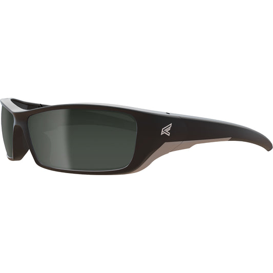 Edge Safety Eyewear Reclus Safety Glasses, Silver Mirror Lens, Anti-Scratch/Polarized, ANSI Z87+/MCEPS GL-PD 10-12/Meets/Exceeds CSA Z94.3