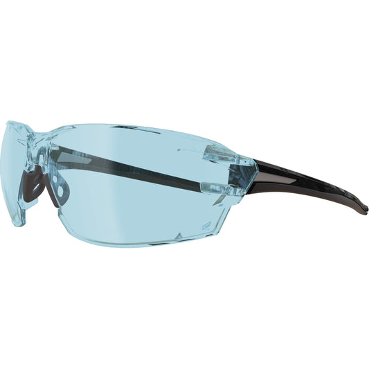 Edge Safety Eyewear Nervosa Safety Glasses, Light Blue Lens, Anti-Scratch/Vapour Barrier, ANSI Z87+/MCEPS GL-PD 10-12/Meets/Exceeds CSA Z94.3