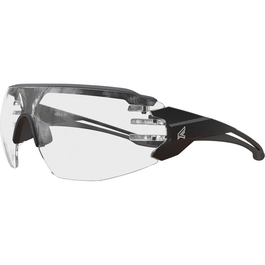 Edge Safety Eyewear Taven Safety Glasses, Clear Lens, Anti-Scratch/Vapour Barrier, ANSI Z87+/MCEPS GL-PD 10-12/Meets/Exceeds CSA Z94.3