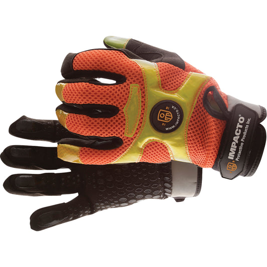 Impacto High-Visibility Anti-Vibration Air Gloves, Size Small/7