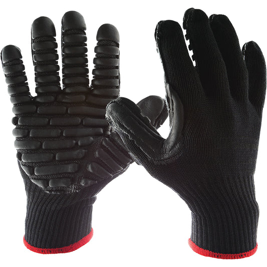 Impacto Blackmaxx ISO Anti-Vibration Gloves, Size Medium/8
