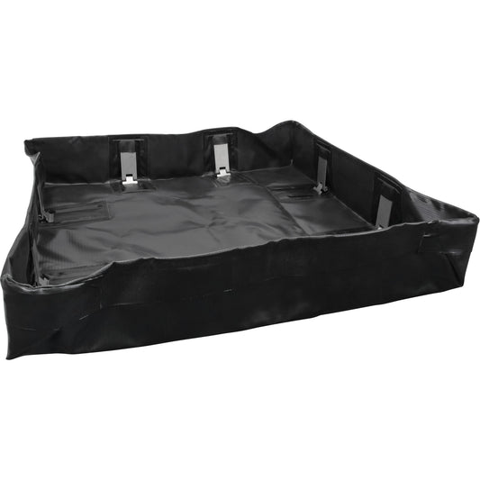 Zenith Safety Products Collapsible Berm, 90 US Gal. Capacity, 4' W x 6' L x 6" H, Snap-Up Bracket