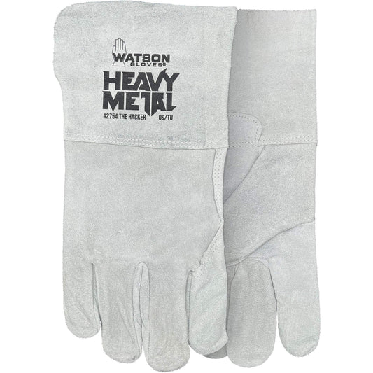 Watson Gloves The Hacker Welding Gloves, Split Cowhide, Size One Size