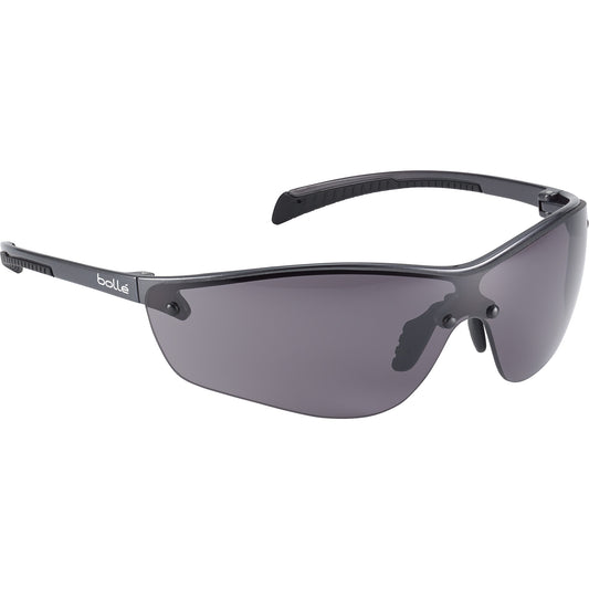 Bollé Safety SILIUM+ Safety Glasses, Smoke Lens, Anti-Fog/Anti-Scratch