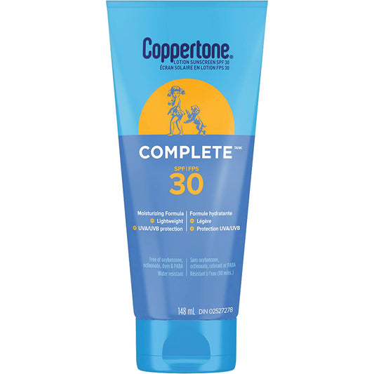  Coppertone® Complete Sun Protection, SPF 30, Lotion