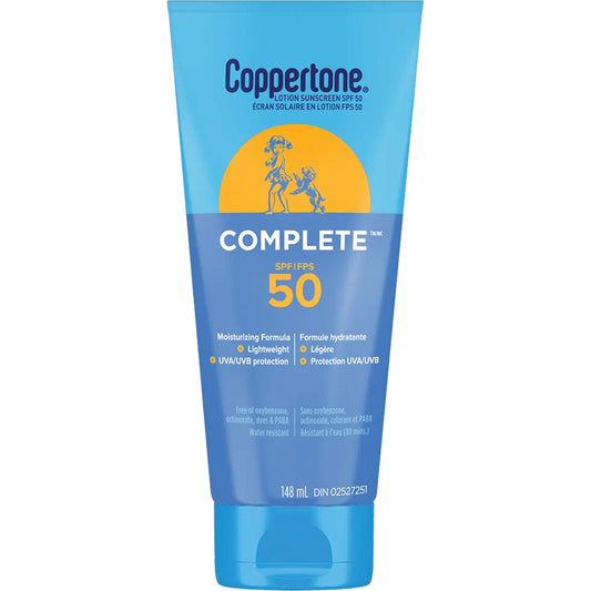  Coppertone® Complete Sun Protection, SPF 50, Lotion