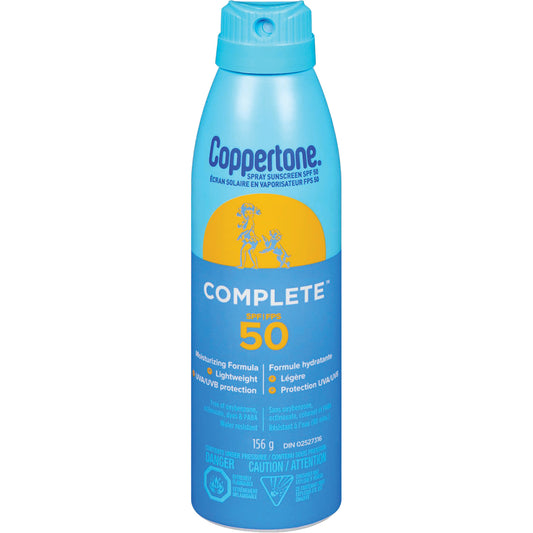 Coppertone® Complete Sun Protection, SPF 50, Spray