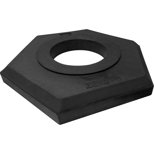 Zenith Safety Products Rubber Channelizer Base, 15 lbs.