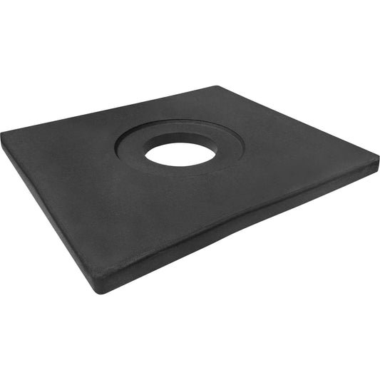 Zenith Safety Products Rubber Delineator Post Base, 10 lbs.