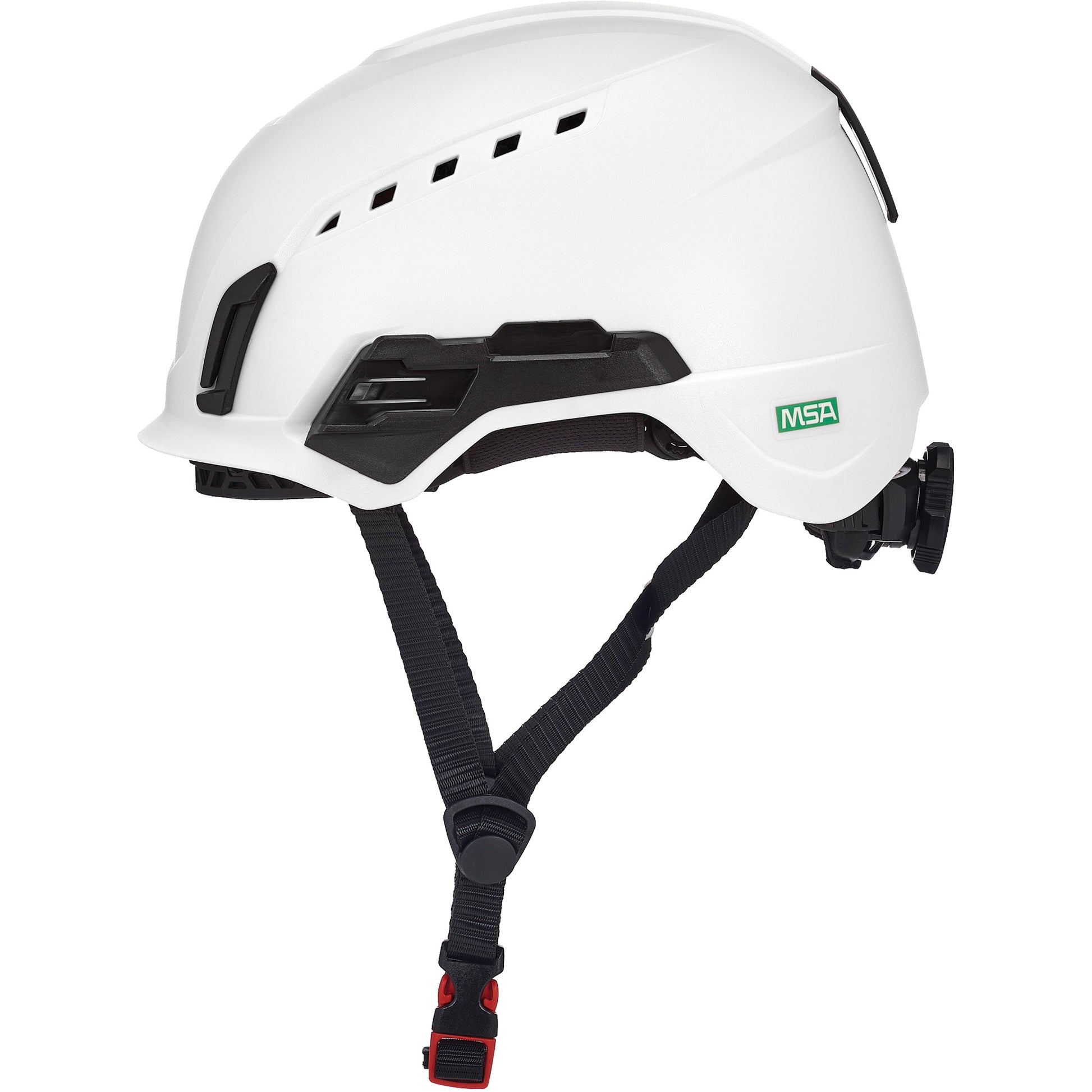 MSA V-Gard H2™ Safety Helmet, Vented, Ratchet, White