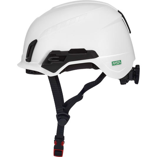 MSA V-Gard H2™ Safety Helmet, Non-Vented, Ratchet, White