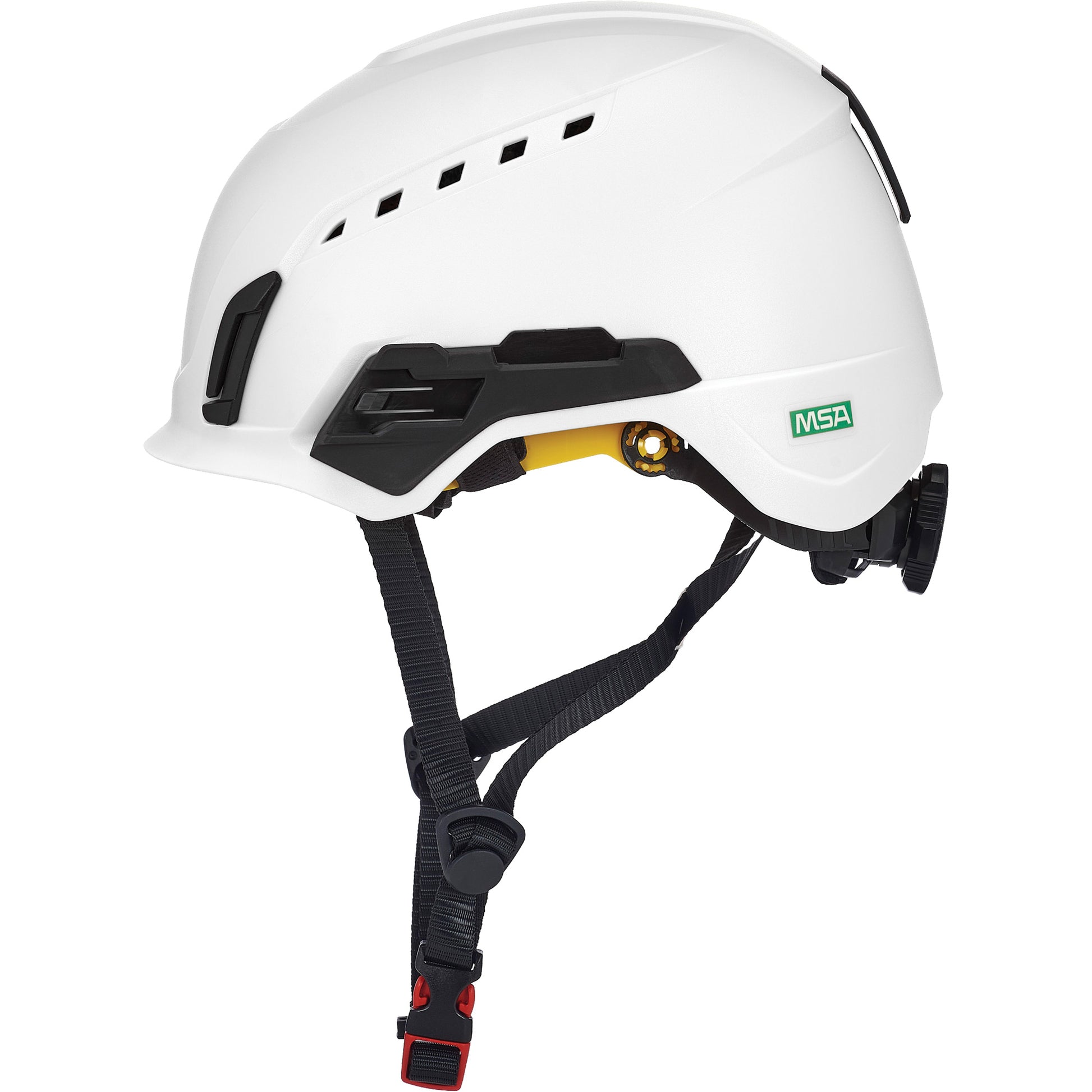 MSA V-Gard H2™ Safety Helmet with Mips® Safety System, Vented, Ratchet, White