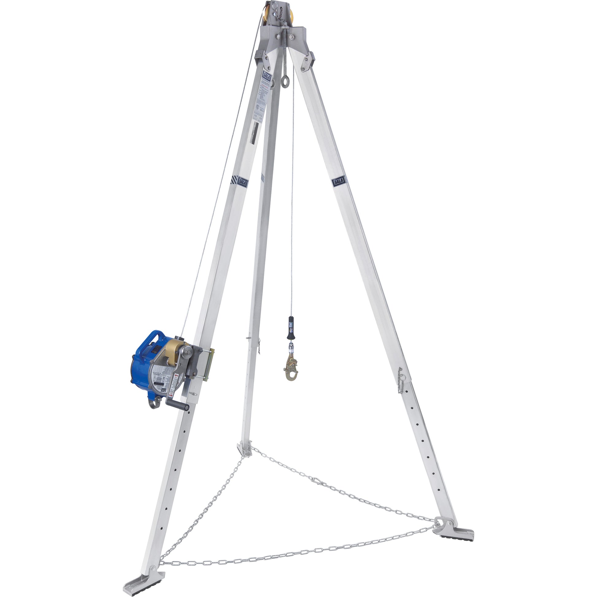 3M DBI Sala Fall Protection Confined Space Aluminum Tripod with 3-Way SRL 8301098