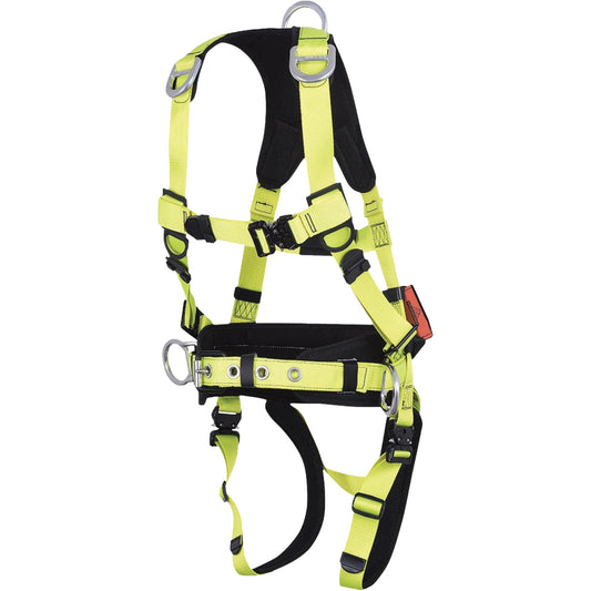 Peakworks FBH-70110G-S PeakPro Plus Series Safety Harness, CSA Certified, Class AEP, Small