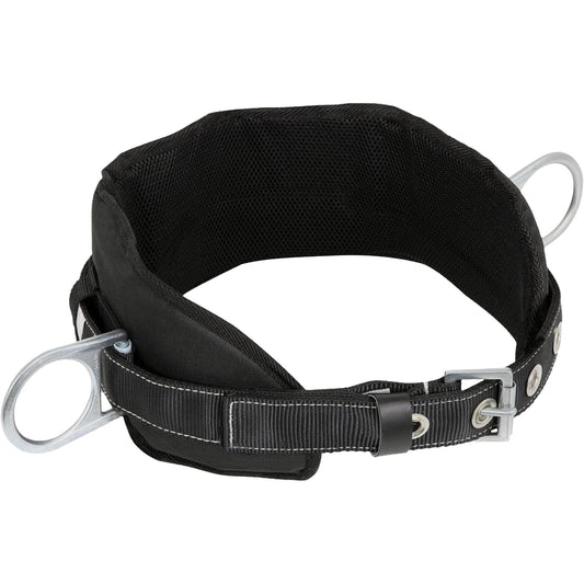 Peakworks WB-6020-M Safety Positioning 2 Side D-Rings Belt with Padded Lumbar Support - Medium