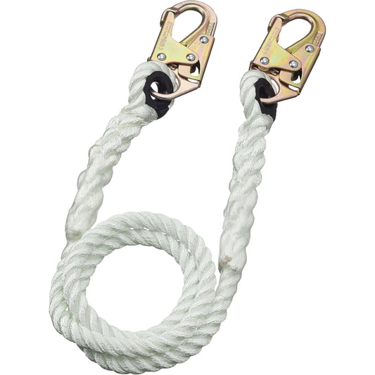 Peakworks LAN-1222-4 5/8" Restraint Rope Lanyard, 1 Legs, 4', CSA Class A