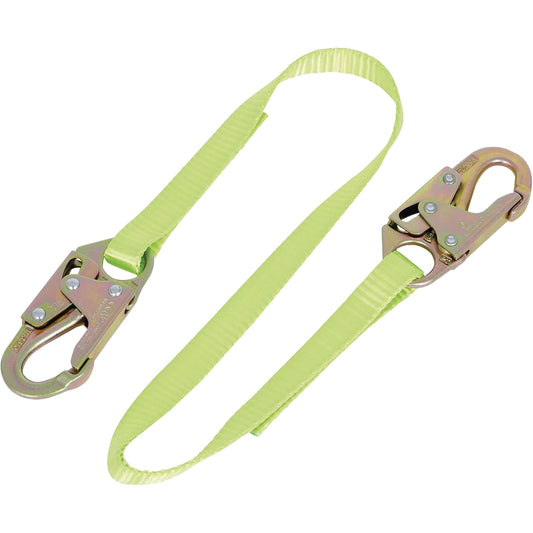 Peakworks LAN-3400-4 Restraint Webbing Lanyard, 1 Legs, 4', CSA Class B