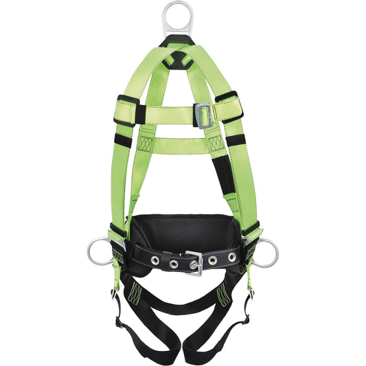 Peakworks FBH10000A1020-L Contractor Series Safety Harness, CSA Certified, Class AP, Large