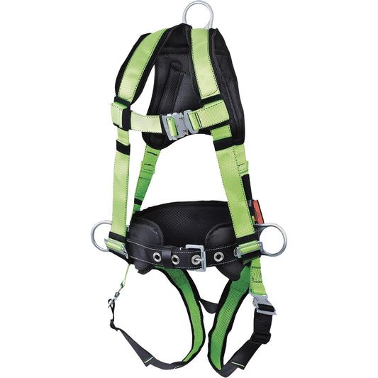 Peakworks FBH60110A1020-L PeakPro Series Safety Harness, CSA Certified, Class AP, Large