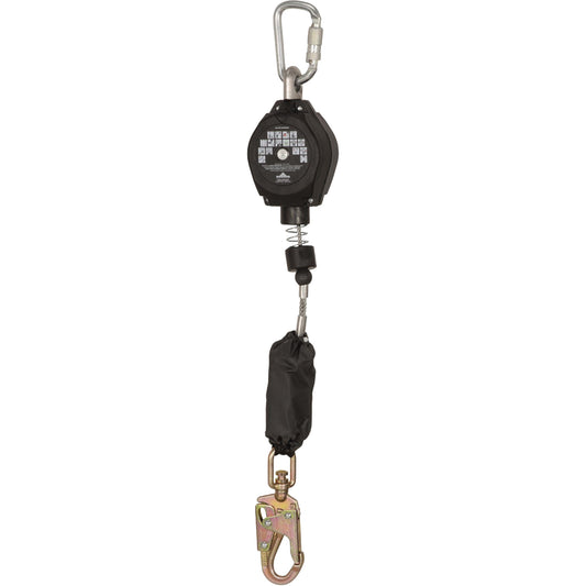 Peakworks SRL-73302-10LE Self-Retracting Lifeline, 10', Galvanized Steel, Swivel