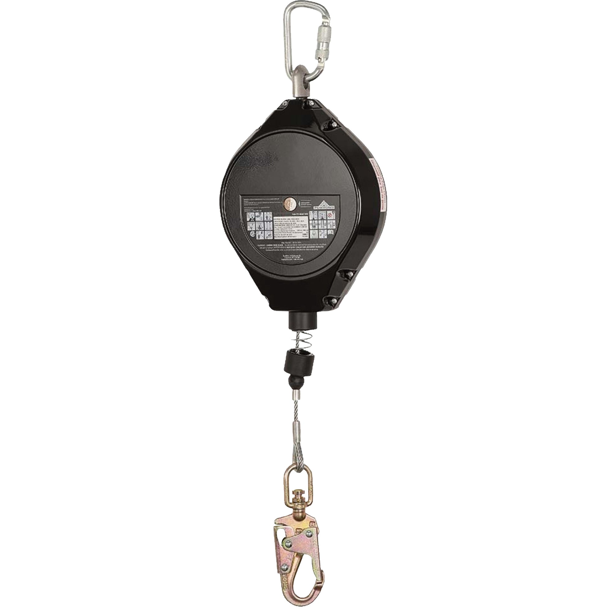 Peakworks SRL-73302-60LE Self-Retracting Lifeline, 60', Galvanized Steel, Swivel