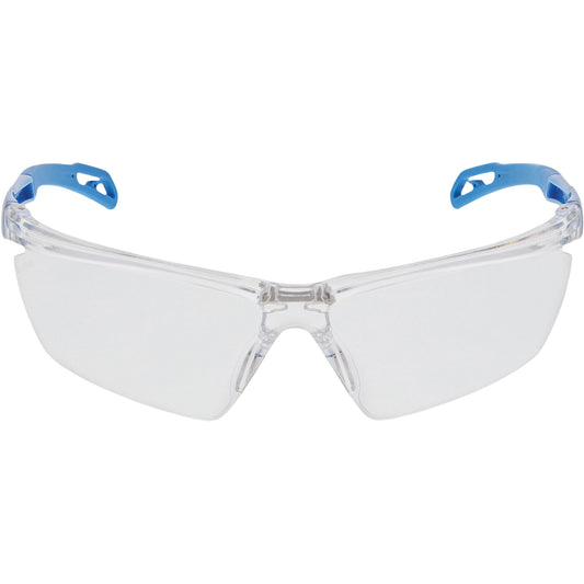 Mcr Safety Dominator™ DM3-MD Series Metal Detectable / X-Ray Detectable UV-AF® Safety Glasses, Clear Lens, Anti-Fog, ANSI Z87+/Meets/Exceeds CSA Z94.3