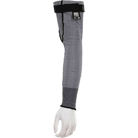 Mcr Safety CutPro® Cut-Resistant Sleeve, HyperMax®, 18", ASTM ANSI Level A6, Grey