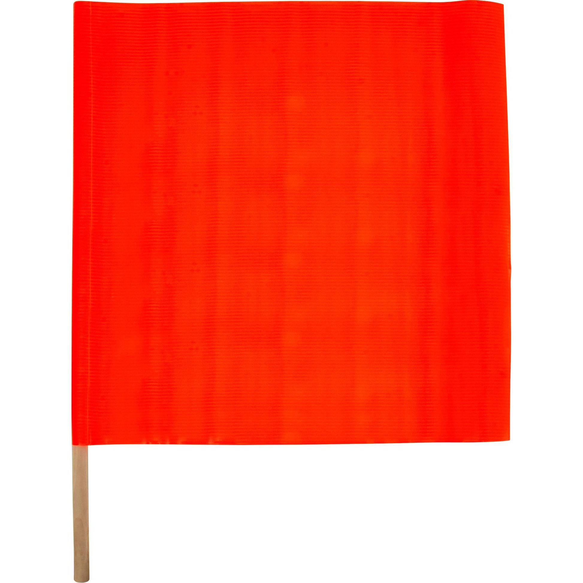 Zenith Safety Products Traffic Safety Flag, Mesh, With Handle