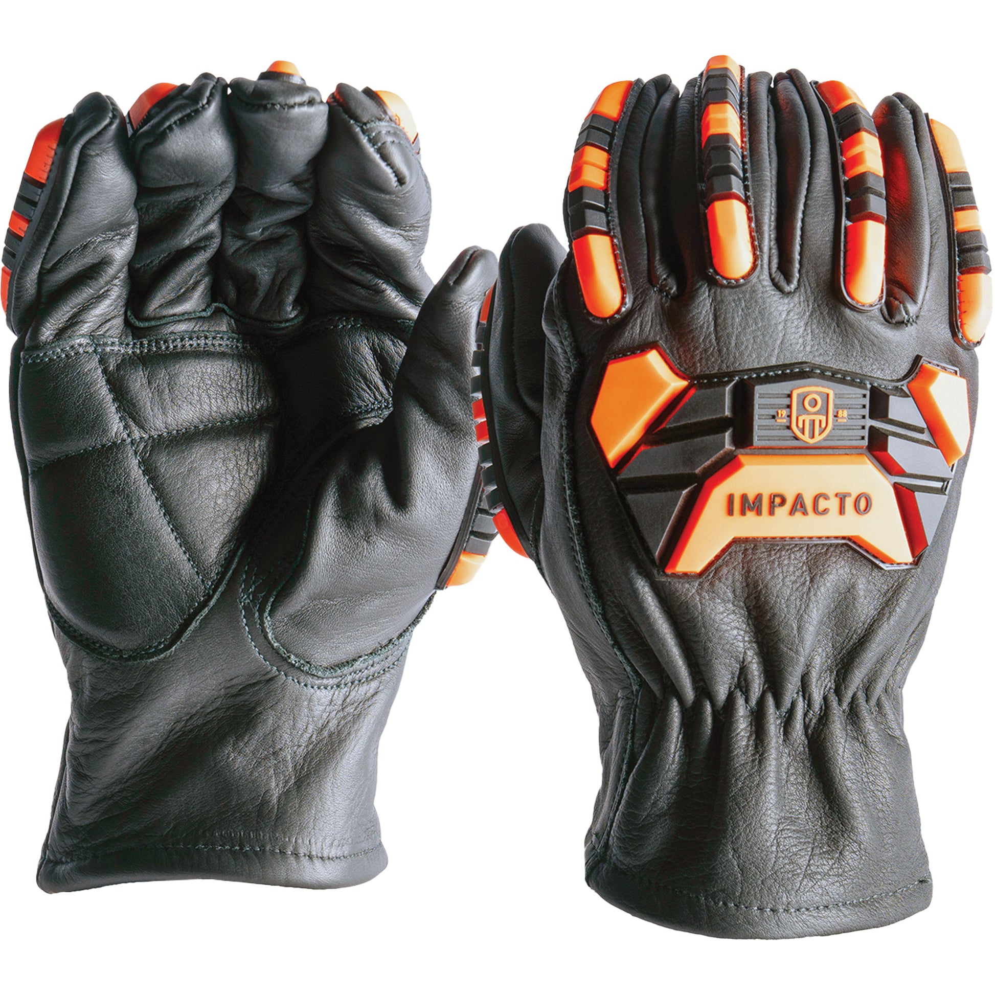 Impacto Impact & Cut Protection Gloves, 11, Cowhide Palm