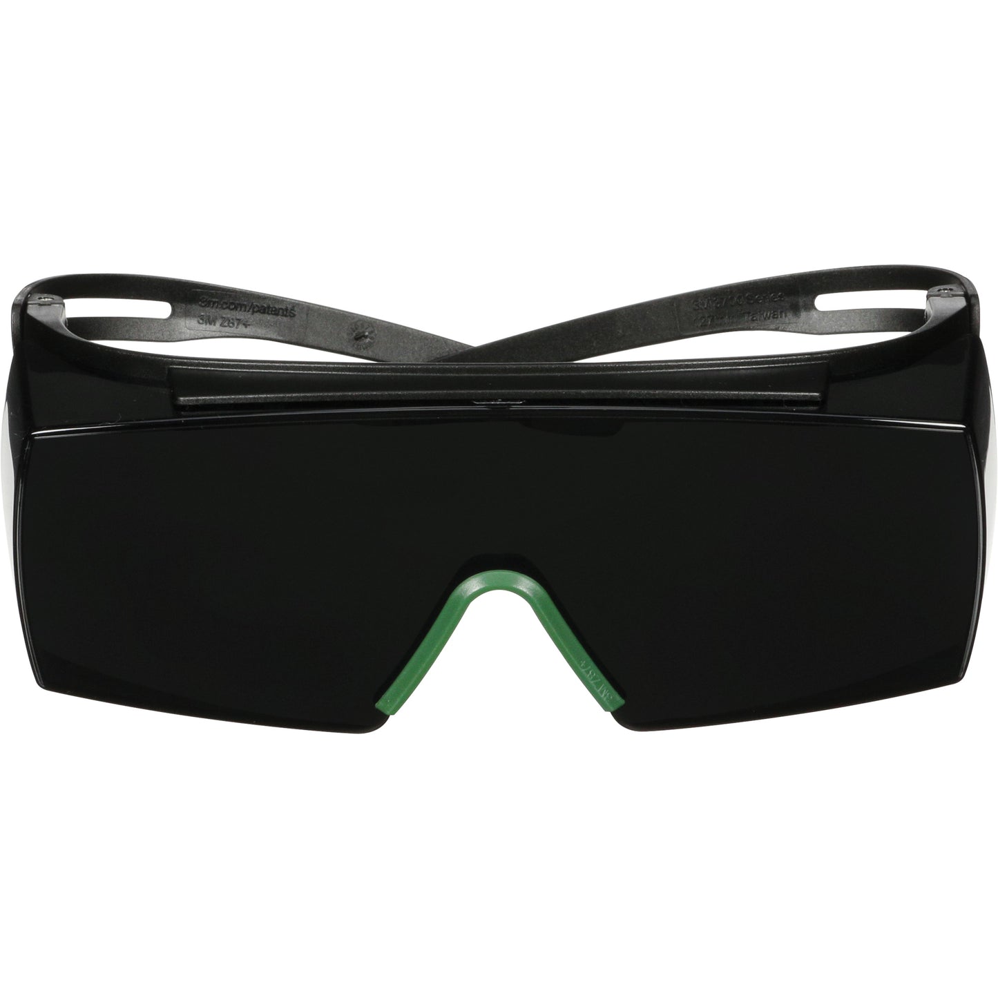 3M SecureFit™ 3700 Series Safety Glasses SF3750AS-BLK, Grey/IR 5.0 Lens, Anti-Scratch, ANSI Z87+/Meets/Exceeds CSA Z94.3