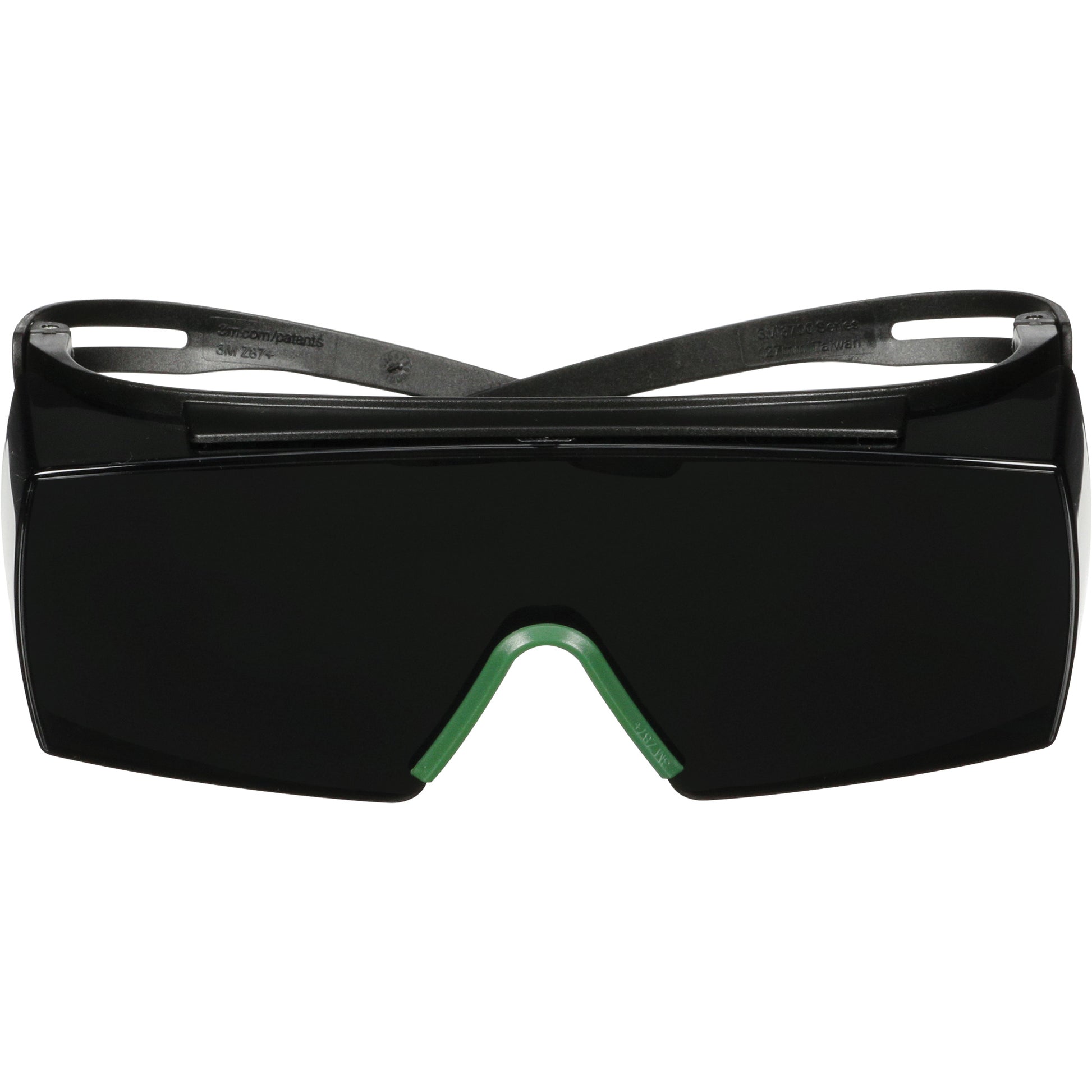 3M SecureFit™ 3700 Series Safety Glasses SF3750AS-BLK, Grey/IR 5.0 Lens, Anti-Scratch, ANSI Z87+/Meets/Exceeds CSA Z94.3