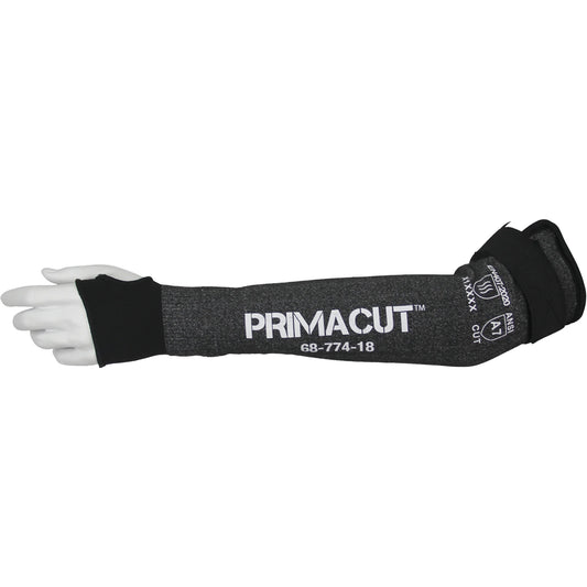 Ronco PrimaCut™ 68-774 Cut-Resistant Sleeve, HPPE, 18", ASTM ANSI Level A7/EN 388 Level F, Grey