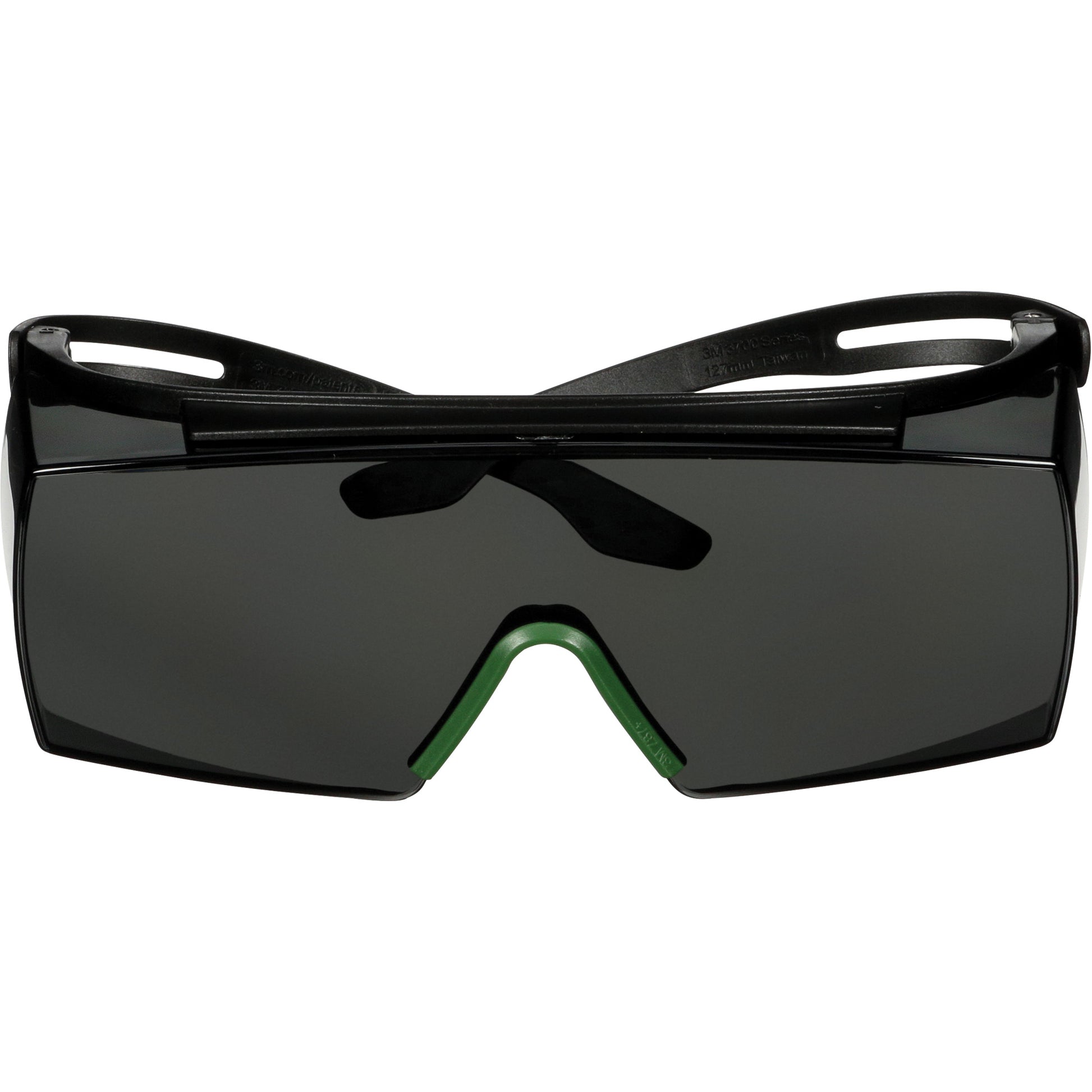 3M SecureFit™ 3700 Series Safety Glasses SF3730AS-BLK, Grey/IR 3.0 Lens, Anti-Scratch, ANSI Z87+/Meets/Exceeds CSA Z94.3