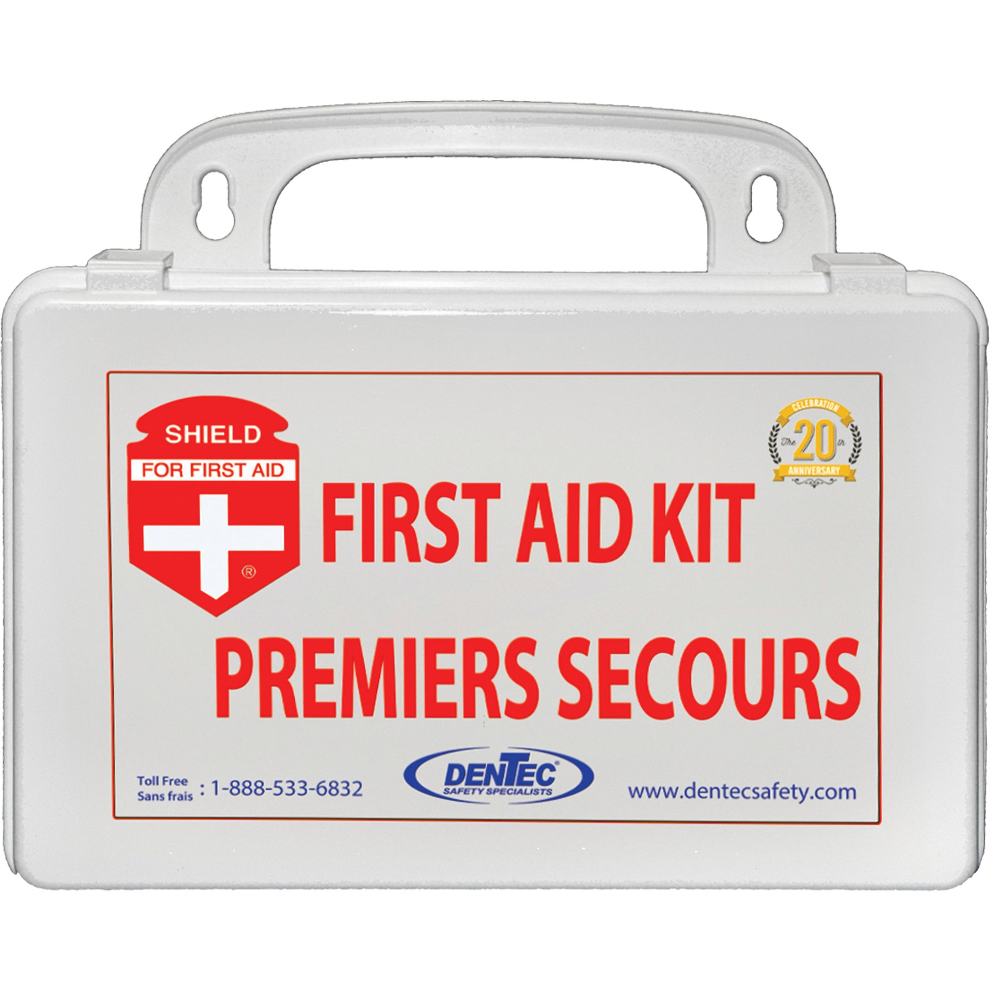 Dentec Shield™ First Aid Kit, Meets/Exceeds CSA Z1220-24 Type 1 Personal, Personal (1 Worker)