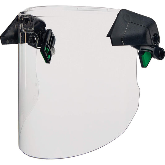 MSA V-Gard® H1 Face Shield, Polycarbonate, Ratchet/Pivot Suspension