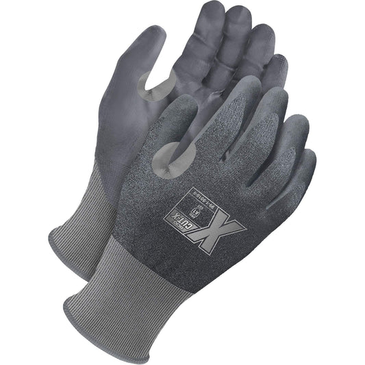 Bob Dale Gloves Cut-Resistant Touch Screen Gloves, Size 6, 21 Gauge, Foam NBR Coated, Nylon Shell, ASTM ANSI Level A1